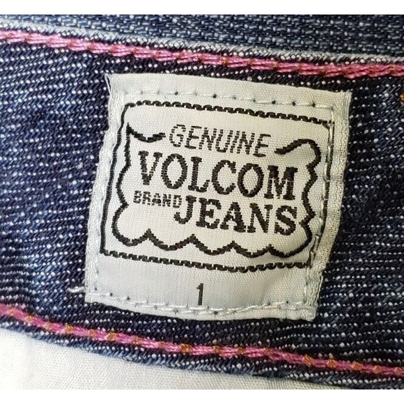 Volcom Womens Jeans Size 1 Nova 2 Skinny Liberated 28x31 - Picture 8 of 10